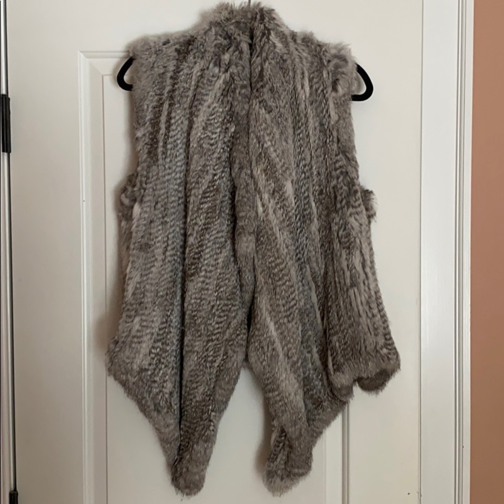 525 America Rabbit Fur Vest
